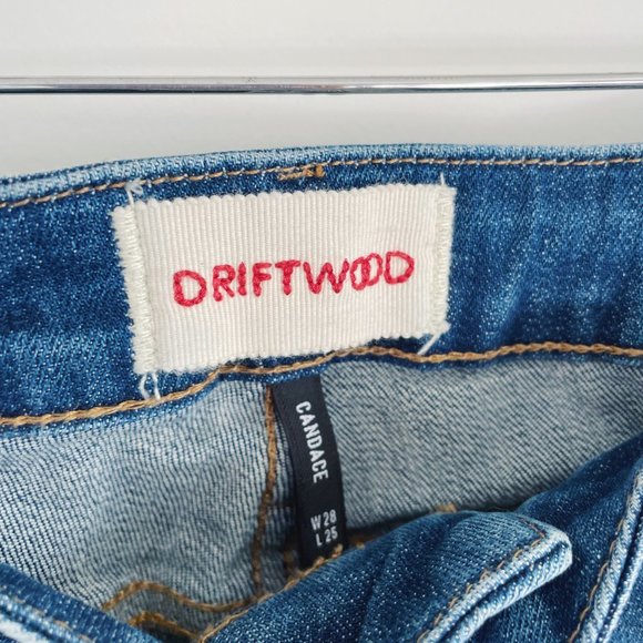 Driftwood Candace Embroidered Jeans 28/25 - Picture 4 of 11